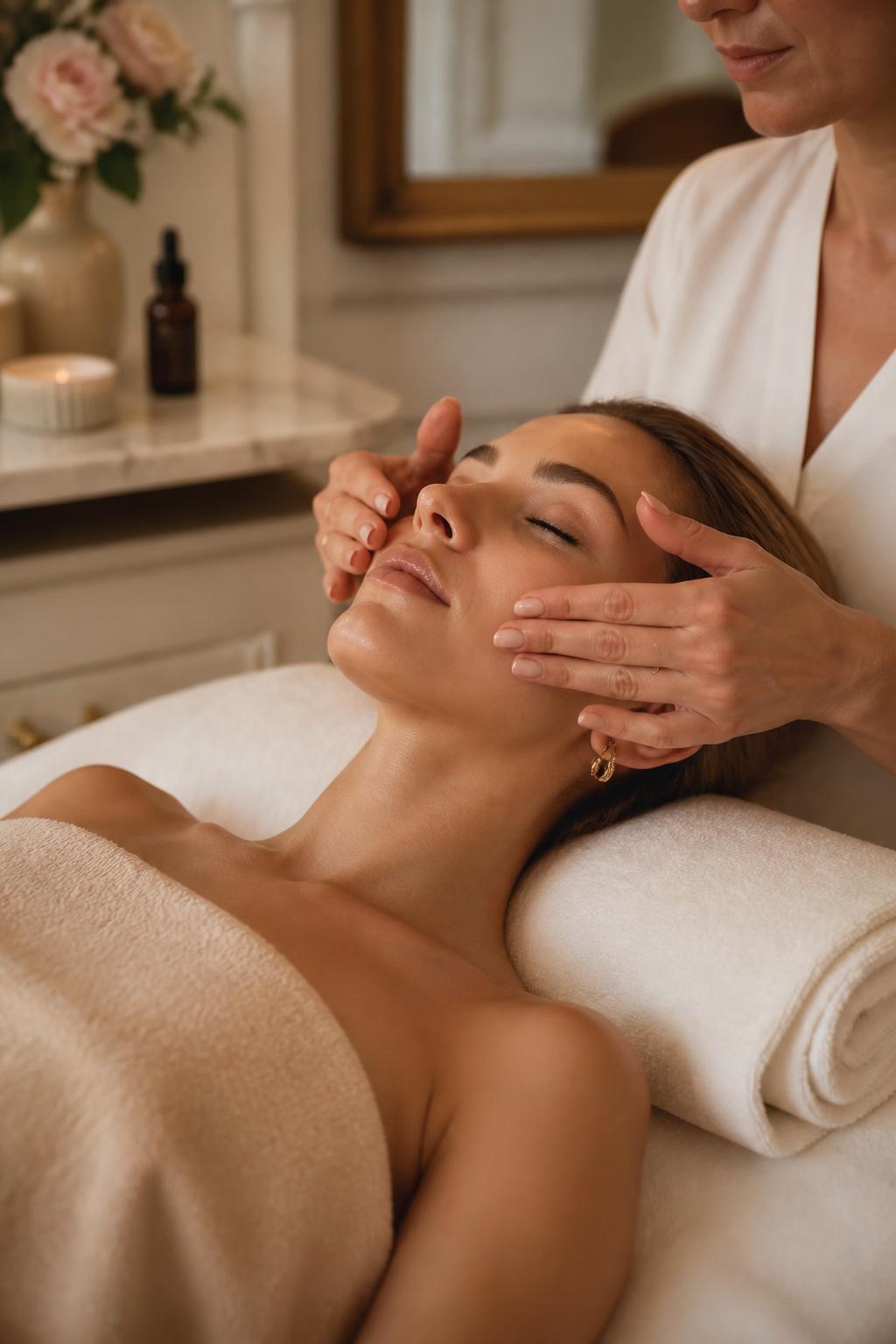 Facial treatment at Erikka's All Occasion Beauty salon in Rockhampton
