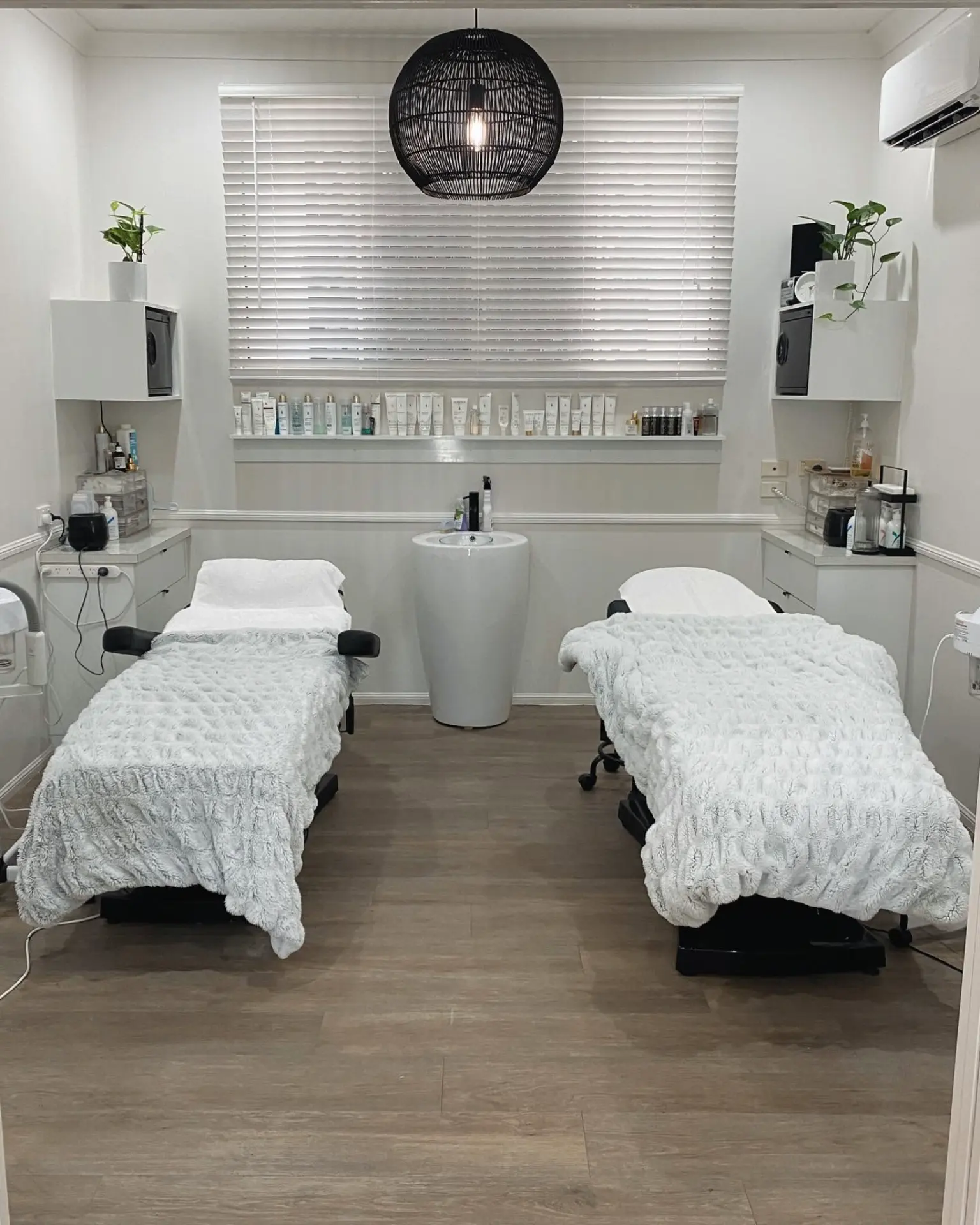 Treatment room inside Erikka's All Occasion Beauty in Rockhampton